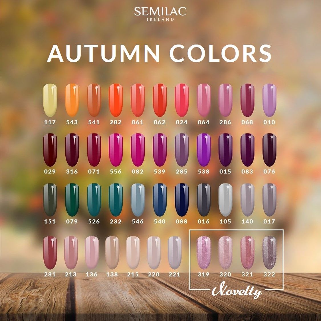 Trendy colors of nails for autumn 2020